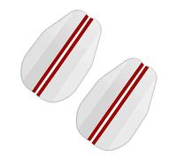 Calotte Specchio 1set Specchietto Retrovisore Visiera Ombra Copertura Antipioggia Auto Fibra Carbonio Pioggia Sopracciglio Scudo Guardia Accessori(3-4pcs)