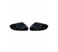 Calotte Specchio 2 Pezzi Calotte Specchietti Laterali Auto Per Civic 10th Si Type-R Hatchback 2016-2021 Copri Specchietto(Black)