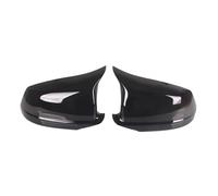 Calotte Specchio Adatto Per BMW Serie 5 F10 F11 2010-2013 Copri Specchietto Retrovisore Auto Protezione Laterale Telaio Copertura In Fibra Carbonio Calotte Degli Specchietti(Nero)