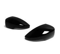 Calotte Specchio Auto Porta Ala Laterale Specchietto Retrovisore Tappo Di Copertura Custodia Per Ford Per Kuga Per Escape Per EcoSport 2013-2018 Copri Specchietti(Nero lucido)