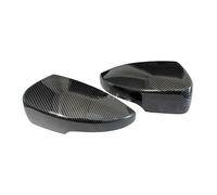 Calotte Specchio Auto Porta Ala Laterale Specchietto Retrovisore Tappo Di Copertura Custodia Per Ford Per Kuga Per Escape Per EcoSport 2013-2018 Copri Specchietti(Fibra di carbonio)
