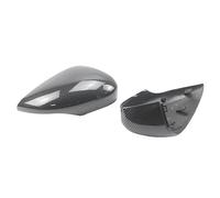 Calotte Specchio,Calotte Degli Specchietti 2 copri specchietti retrovisori laterali di ricambio in fibra di carbonio stampata, neri lucidi, Uso adatto per Ford Fiesta MK7 2008-2019(Carbon Fiber Look)