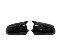Calotte Specchio Compatibile Per A4 B6 B7 8E 8H 2002-2009 Copri Specchietto Retrovisore Laterale Copriparaurti Esterno Porta Copri Specchietto Retrovisore(Glossy Black)