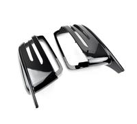 Calotte Specchio Compatibile Per Benz W212 2010-2015 Copri Specchietti Retrovisori Laterali In Fibra Di Carbonio 2 Pezzi Copri Specchietto Retrovisore(Nero)