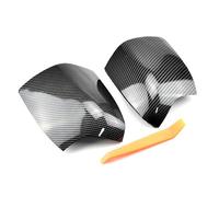 Calotte Specchio Compatibile Per Ford Per Focus 2005-2008 Copertura Specchietto Retrovisore Laterale ABS Nero Opaco Copri Specchietto Retrovisore(With lights-2)