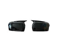 Calotte Specchio Compatibile Per Ford Per Focus MK2 Per Mondeo Mk3 2000-2008 Retrovisore Laterale Copertura Specchio Cap Caso Trim Copri Specchietto Retrovisore(With Light Black)