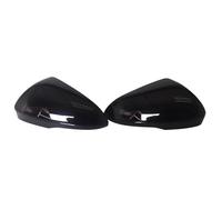 Calotte Specchio Compatibile Per Ford Per Focus MK4 2019-2022 Guscio Di Ricambio Copri Specchietto Retrovisore Laterale Nero Lucido Lucido copri specchietto retrovisore