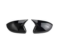 Calotte Specchio Compatibile Per Jaguar E-Pace 2017-2021 Copertura Posteriore Parafango Esterno Copri Specchietto Retrovisore(Gloss Black)