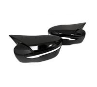 Calotte Specchio Compatibile Per Nissan Per Rogue 2014-2018 Copertura Specchietto Laterale Parafango Esterna Vista Posteriore Copri Specchietto Retrovisore(Gloss Black)