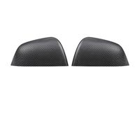 Calotte Specchio,Copertura Specchio Copertura Specchietto Laterale ABS Look Carbonio, Uso Adatto per Tesla Model 3(Y Matt Carbon Fiber)