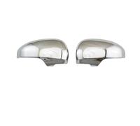 Calotte Specchio Copri Specchietto Laterale Per Accessori Auto, Stile Pasta Di Rivestimento Per Toyota Per Verso S 2010-2016 Copri Specchietti(Argento)