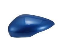 Calotte Specchio Per Ford Per Fiesta MK7 2008-2017 Retrovisore Coperchio Calotta Sinistra Destra Blu Auto Vista Posteriore Specchietto Retrovisore Tappi Copertura(Sinistra)