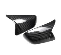 Calotte Specchio Per Ford Per Mustang S650 GT Per Dark Per Horse 2024+ Copri Specchietti Retrovisori Laterali Per Auto In Fibra Di Carbonio Calotte Degli Specchietti(Glossy NO Light)