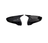Calotte Specchio Per H& Per Veloster 2018-2023 Copertura Specchietto Retrovisore Laterale Tappo Ala Porta Esterna Custodia Vista Posteriore(Gloss Black)