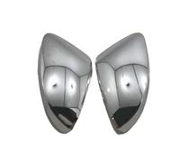 Calotte Specchio Per Per TROC Per T-ROC 2018-2023 2022 Car Rear View Mirror Coperture protezione Adesivi specchietti retrovisori ABS Accessori lo styling(Silver)