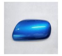 Calotte Specchio Per Toyota Per Yaris 2006-2011 Copertura Dello Specchio Retrovisore Alloggiamento Custodia Specchio Conchiglia Dello Specchio Retrovisore Calotte Specchietti Auto(Blue metallic Left)