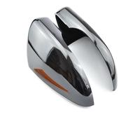 Calotte Specchio Per VW MK6 Per Golf 6 Per GTI 2009-2019 Copertura Specchietto Retrovisore Cromato Opaco Alloggiamento Laterale Copri Specchietto(Bright black)