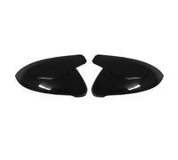 Calottina Mostrina Tappo Specchietto Lato Per VW Per Golf Per GTI 7 Per Mk7 Coprispecchietti Coprispecchietto Retrovisore Coprispecchietto Retrovisore Auto(Bright Black)