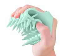 Calp Massage Brush-Silicone Capelli per capelli lenitivo massaggiatore testa | Spazzola shampoo per pulizia profonda dello stress, migliore circolazione sanguigna, peeling del capelluto impe