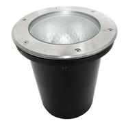 Calpestabile incasso giardino terreno IP65 E27 faretto segnapassi foro 190mm LED [EEK: A+]