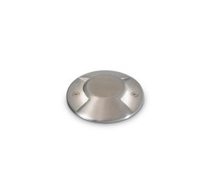 Calpestabile Moderno Rocket-2 Alluminio Cromo 1 Luce 3,5W 3000K Luce Calda
