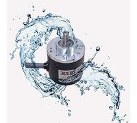 CALT 38mm albero solido incrementale ottico rotativo Encoder ABZ trifase 5-26V ampia tensione di alimentazione (360ppr, Push pull uscita)