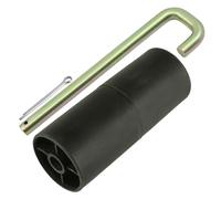 Caltric Rullo per ponte con perno compatibile con Cub Cadet 19A40013 19A40013100 50" / 7113314A 711-3314A