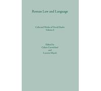 Calum Carmichael Roman Law and Language (Copertina rigida)