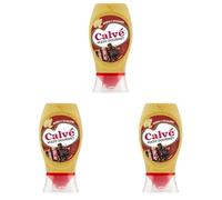 Calvé Maio Gourmet, Maionese Aromatizzata alla Senape di Digione, Formato 250 ml Top Down, Gusto Deciso e Raffinato, Pensato per Carne, Hamburger e Piatti Ricercati (Confezione da 3)