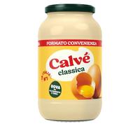 Calvé Maionese Classica, Vaso 825ml, la n.1 in Italia* | Con uova da allevamento a terra e olio di semi di girasole. Senza glutine, senza conservanti, senza zuccheri. Vegetariano.