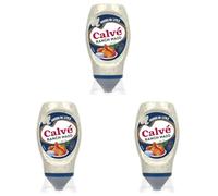 Calvé Ranch Maio, Maionese con Prezzemolo e Latticello, Formato 250 ml Top Down, Gusto Ricco e Cremoso, Pensato per Chicken Tenders, Alette di Pollo, Insalate e Patatine (Confezione da 3)