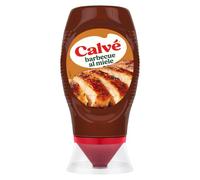 Calvé Salsa Barbeque al Miele, Formato 250 ml, Salsa Bbq al Miele, Ideale per Carni Bianche e dal Sapore più Intenso, Combina la Nota Affumicata con la Dolcezza del Miele