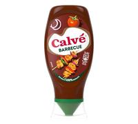 Calvé Salsa Barbeque, Formato 430 ml, Salsa Bbq con Aroma Deciso di Legna e Fumo, Ideale per Tutti i Piatti a Base di Carne, Bottiglia 100% Riciclata
