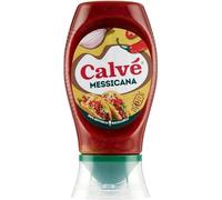 Calvé, Salsa Messicana, Formato 250 ml, Salsa Piccante Extragusto con Pomodoro e Peperoncino, Ideale per Tacos, Burritos, Nachos, Tortillas, Carne e Verdure