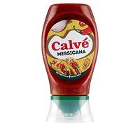 Calvé, Salsa Messicana, 8 Pezzi da 250 ml, Salsa Piccante Extragusto con Pomodoro e Peperoncino, Ideale per Tacos, Burritos, Nachos, Tortillas, Carne e Verdure, Bottiglia 100% Riciclata