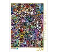 CALVENDO 4059478912564 Doodle - Puzzle fotografico Creation Pezi, 1000 pezzi, bianco, 48 x 64 cm