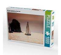 CALVENDO Alain Gaymard - Puzzle con barca a vela sul lago, 1000 pezzi, dimensioni 64 x 48 cm