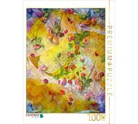 CALVENDO Alaya GADEH - Puzzle con rose soleggiate, 1000 pezzi, dimensioni 48 x 64 cm