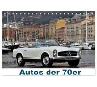 CALVENDO - Auto degli anni '70 (calendario da tavolo 2027 DIN A5 orizzontale), calendario mensile: le nostre migliori foto di auto con modelli degli anni '70