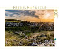 CALVENDO Carmen Steiner - Puzzle a forma di grotta rocciosa nel Parco Della Murgia Materana, 1000 pezzi, dimensioni 64 x 48 cm