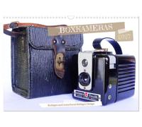 CALVENDO - Fotocamere da boxe: design iconico e talvolta ingombrante (calendario da parete 2027 DIN A3 orizzontale), calendario mensile: una sorta di cartone o scatola di tipo particolare...