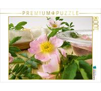 CALVENDO Heike Rau - Puzzle con rose selvatiche, 1000 pezzi, dimensioni 64 x 48 cm