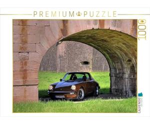 CALVENDO Ingo Laue - Puzzle Porsche 911SC con due tipi forti, 1000 pezzi, dimensioni 64 x 48 cm