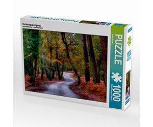 CALVENDO Joana Kruse - Puzzle da passeggiata autunnale, 1000 pezzi, dimensioni 64 x 48 cm