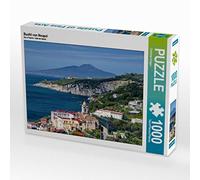 CALVENDO Lionheart1960 Puzzle Baia di Napoli 1000 pezzi Lege-Dimensioni 64 x 48 cm