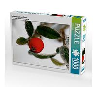 CALVENDO Loro Artwork - Puzzle a forma di nespola con gelo, 1000 pezzi, dimensioni 64 x 48 cm