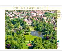 CALVENDO Mario Hagen - Puzzle a forma di castello di Wiesenburg (foto aerea), 1000 pezzi, dimensioni 64 x 48 cm
