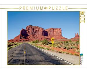 CALVENDO Melanie Viola - Puzzle sulla strada per Monumento Valley 1000 pezzi, dimensioni 64 x 48 cm