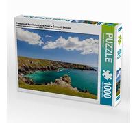 CALVENDO- Mueringer Christian-Puzzle da 1000 Pezzi Predannack Head di Lizard Point in Cornovaglia, Colore Bianco, Teile, 4059478945630