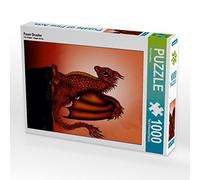 CALVENDO Pezi Creation - Puzzle a forma di drago, 1000 pezzi, dimensioni 48 x 64 cm